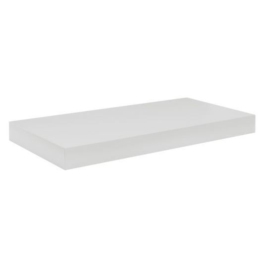 Floating Shelf | Pure White | 12" Depth
