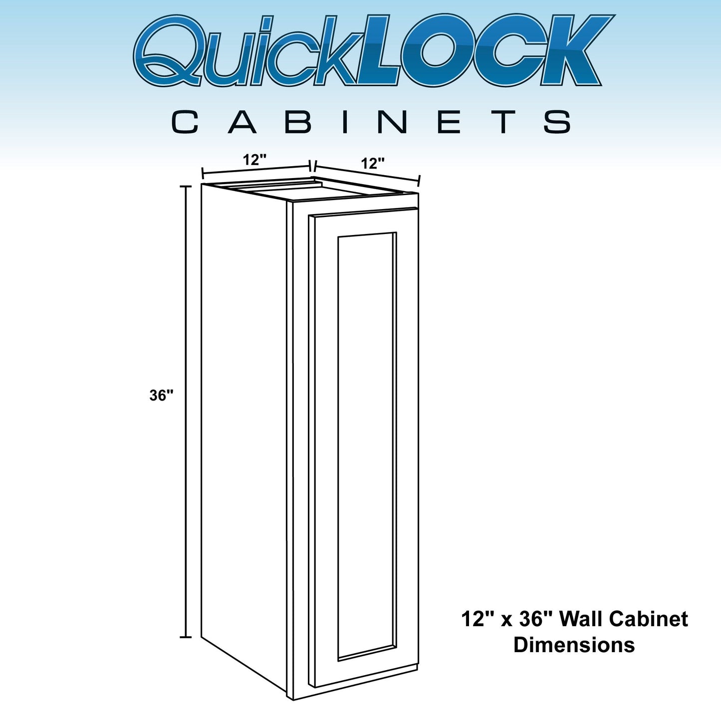 9" - 15" Wall Kitchen Cabinet Rustic Hickory