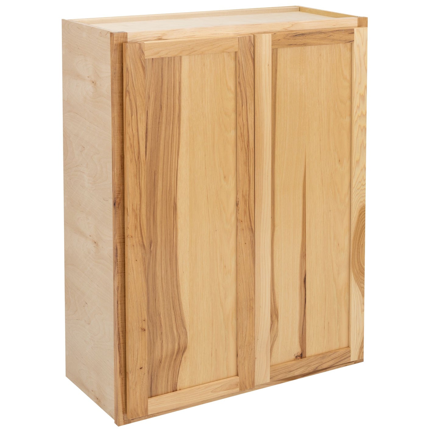 30" - 42" Wall Kitchen Cabinet Rustic Hickory