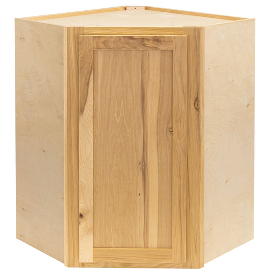 Corner Wall Kitchen Cabinet Rustic Hickory