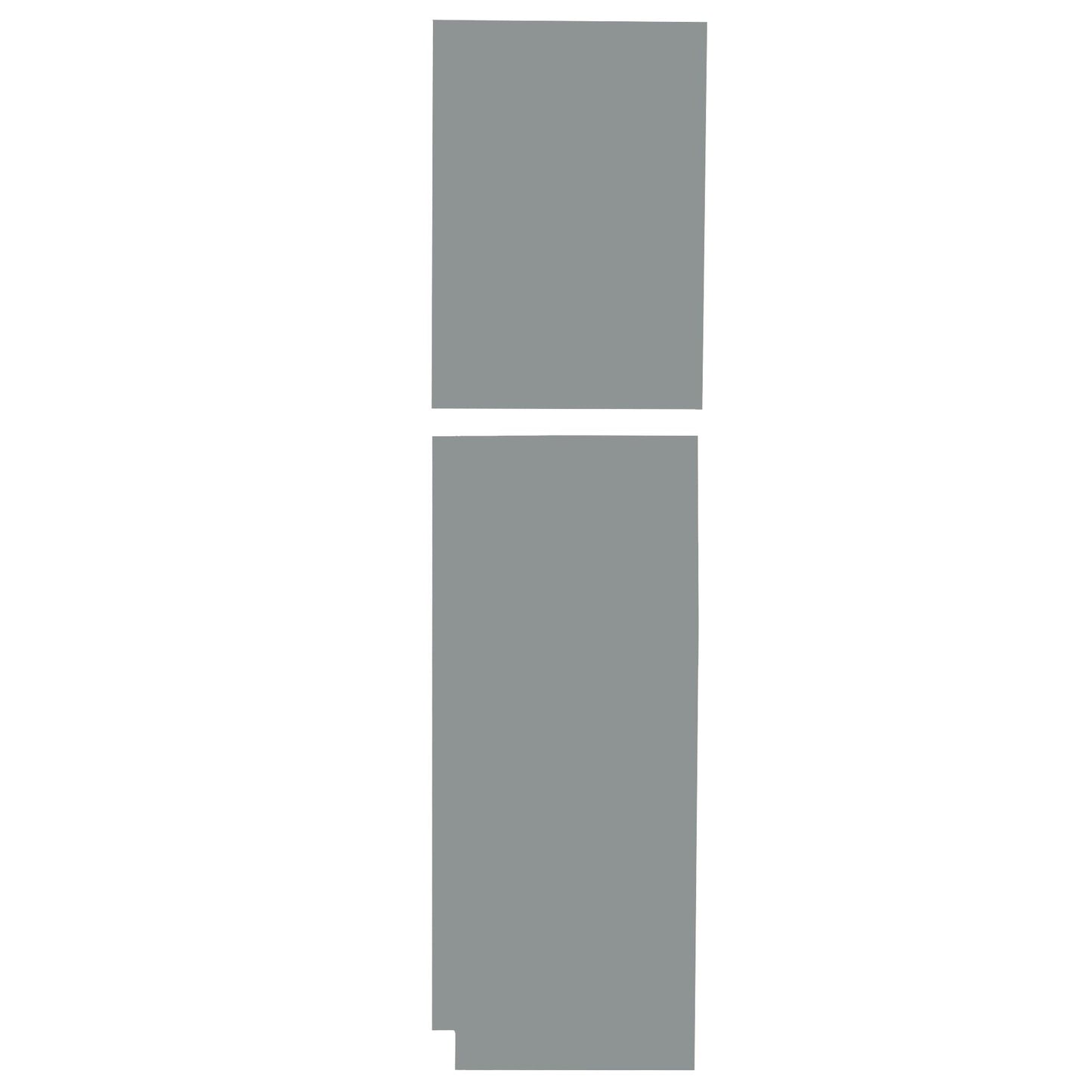 Left and Right Pantry End Panel Magnetic Gray