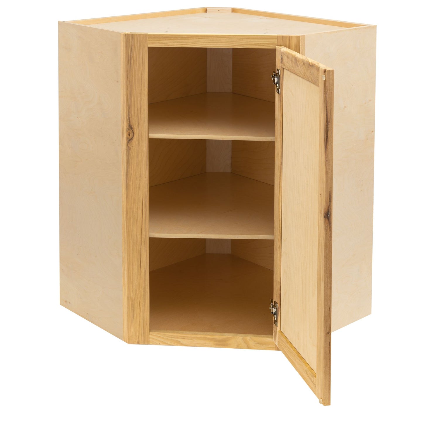 Corner Wall Kitchen Cabinet Rustic Hickory
