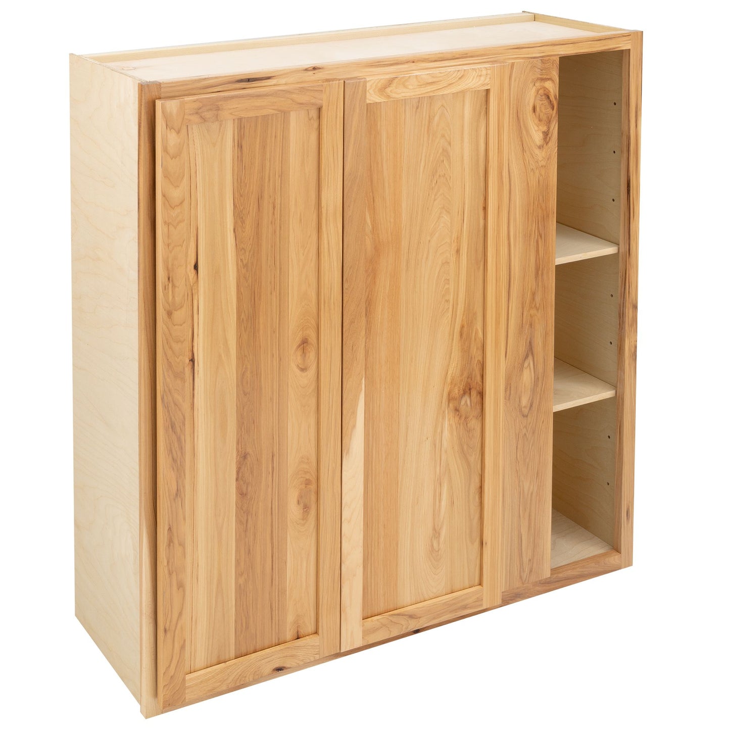 Blind Corner Wall Kitchen Cabinet Rustic Hickory