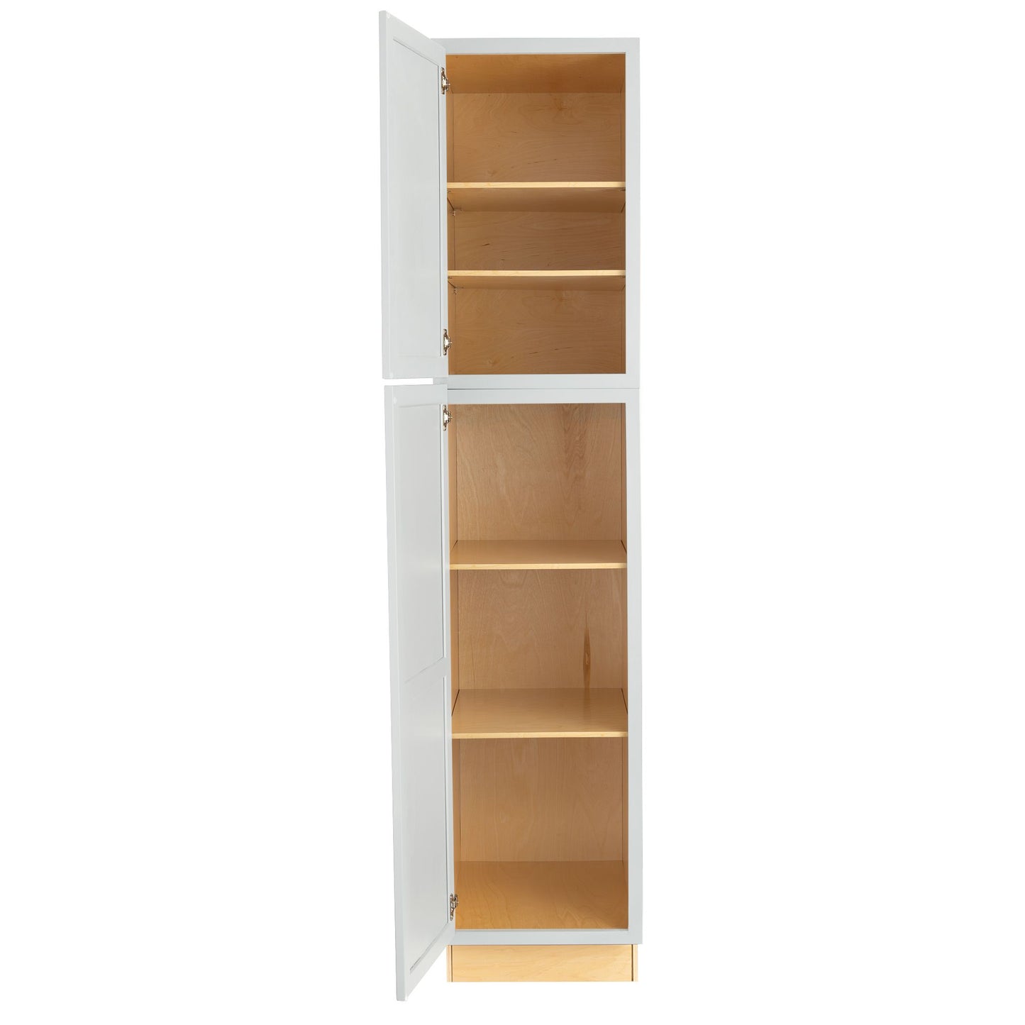 Quicklock Pure White Pantry Cabinet