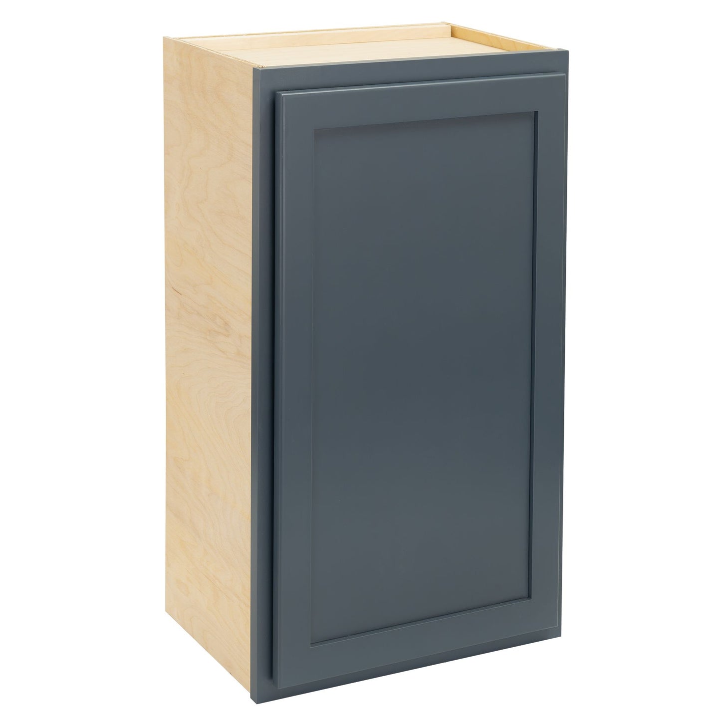 Quicklock Needlepoint Navy Wall Cabinet - Single Door