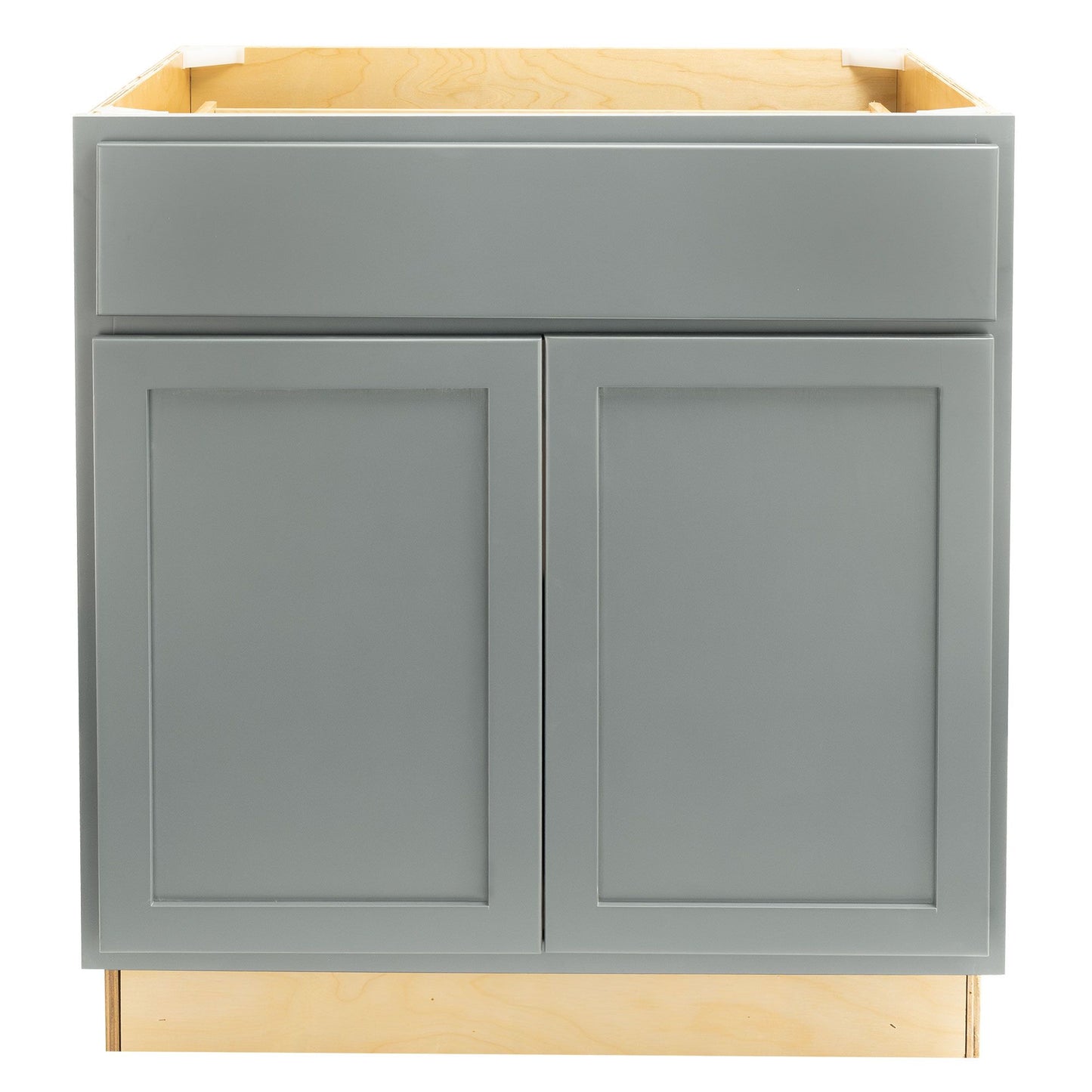 Quicklock Magnetic Gray Base Cabinet - Double Door