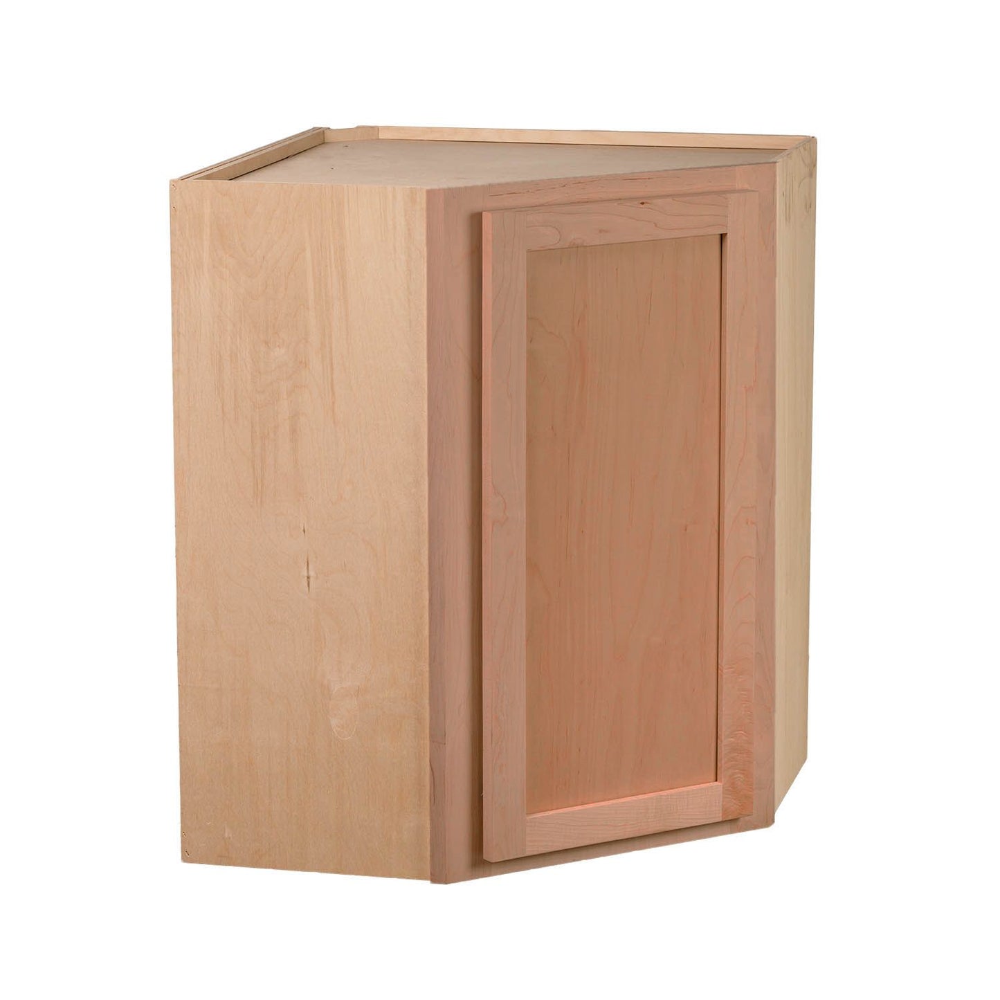 Quicklock Raw Cherry Wall Corner Cabinet