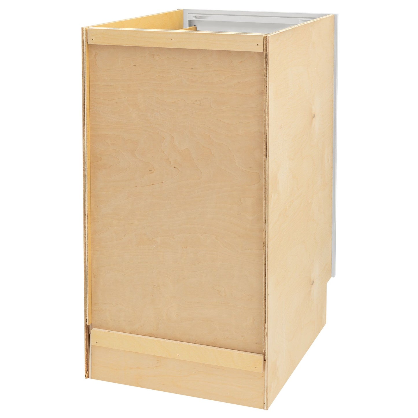 Quicklock Pure White Waste Basket Base Cabinet