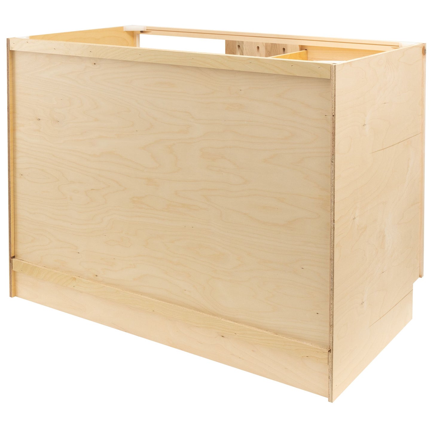 Quicklock Raw Maple Blind Base Corner Cabinet