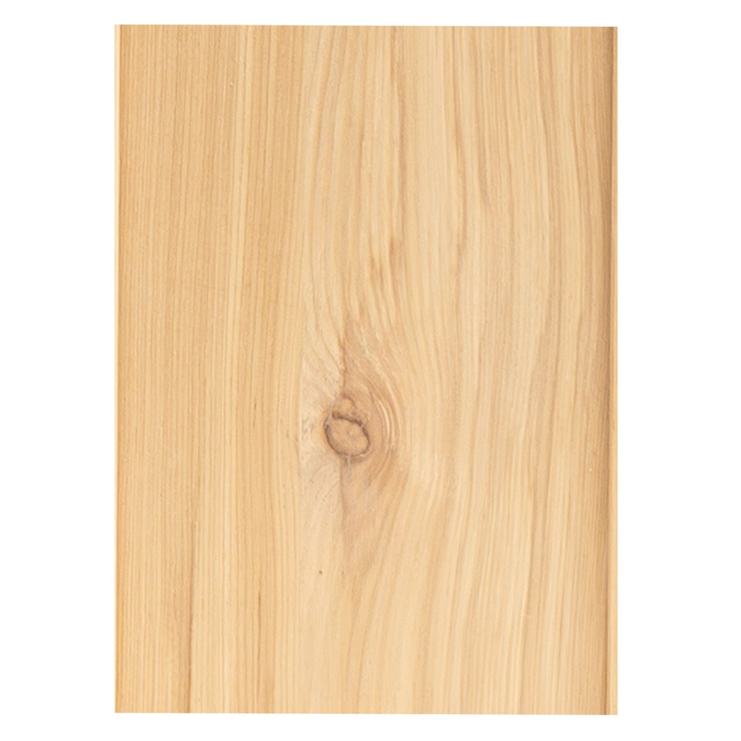 Refrigerator & Microwave Wall Cabinet End Panel Raw Hickory