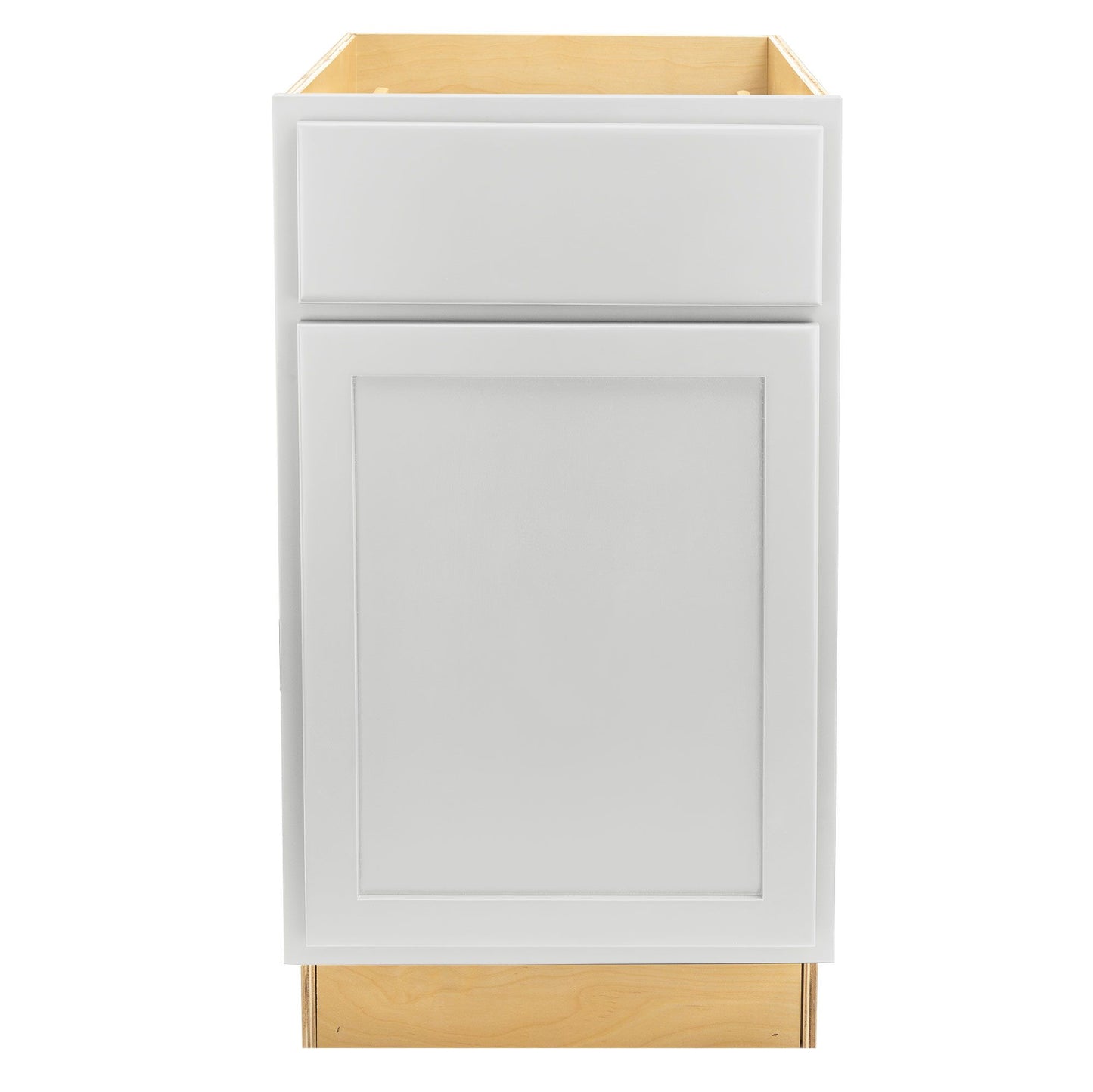 Quicklock Pure White Waste Basket Base Cabinet