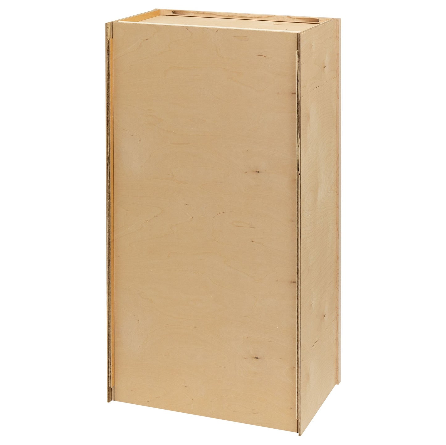 Quicklock Raw Maple Wall Cabinet - Single Door