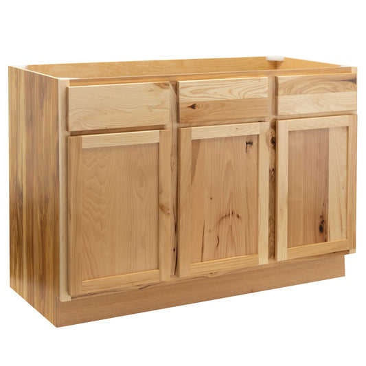 48" Bathroom Vanity | Rustic Hickory