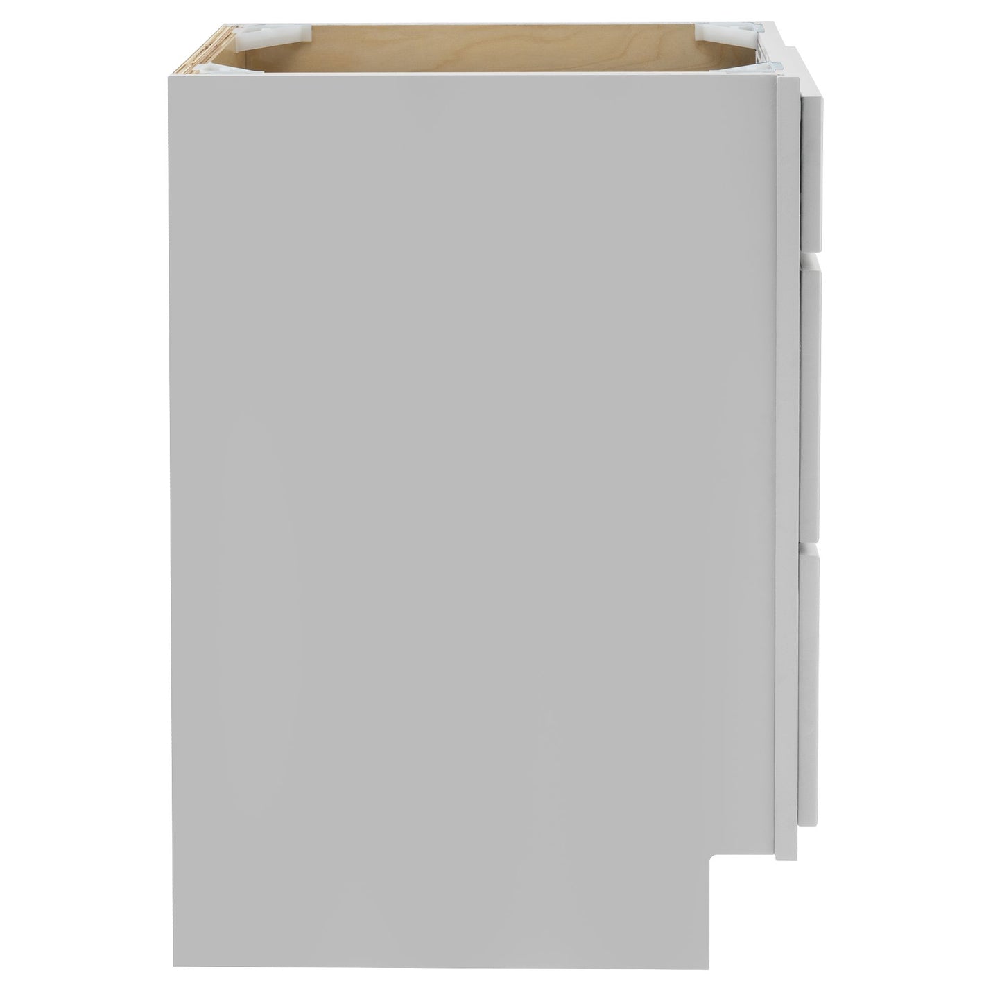 Bathroom Vanity Drawers Pure White Base Cabinet