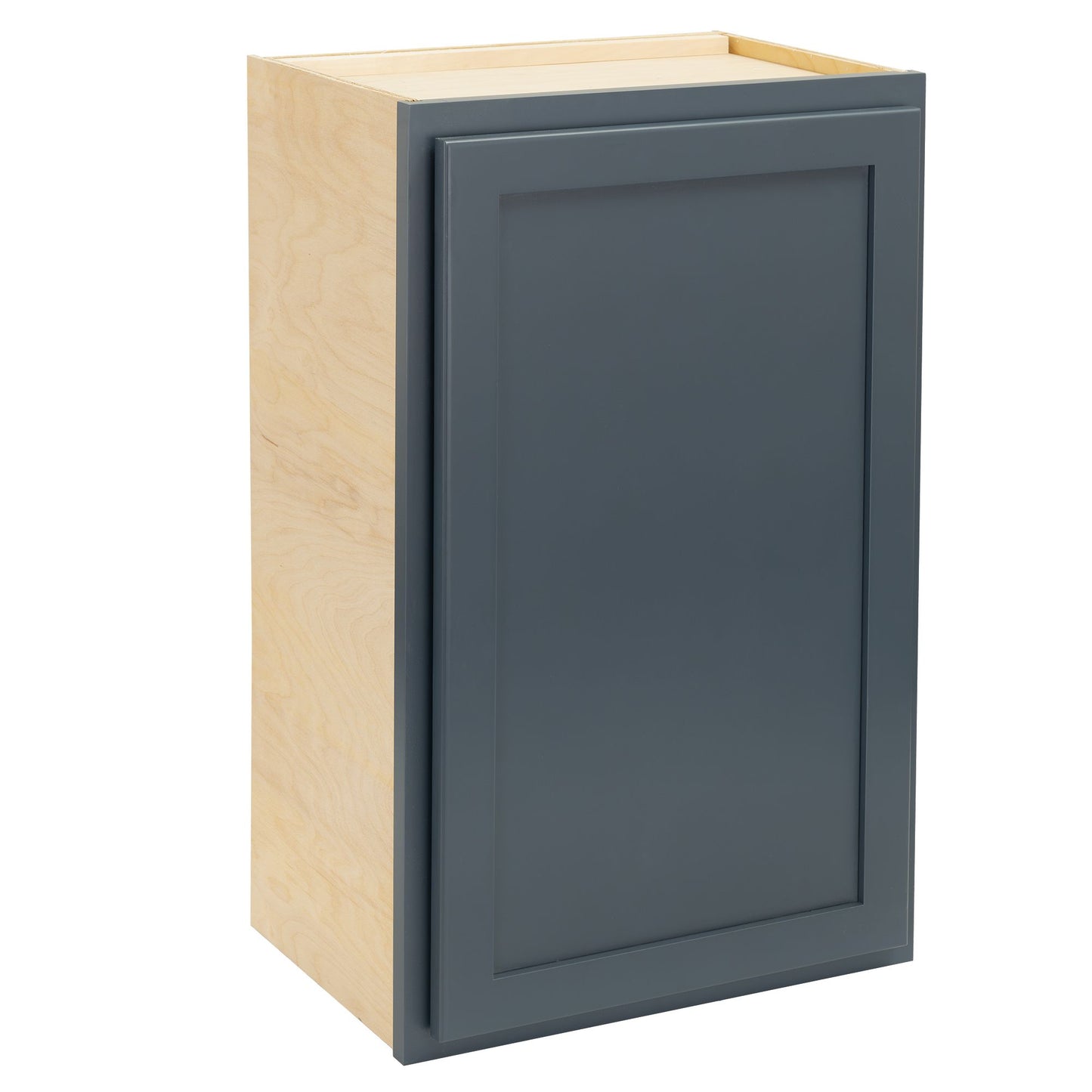 Quicklock Needlepoint Navy Wall Cabinet - Single Door