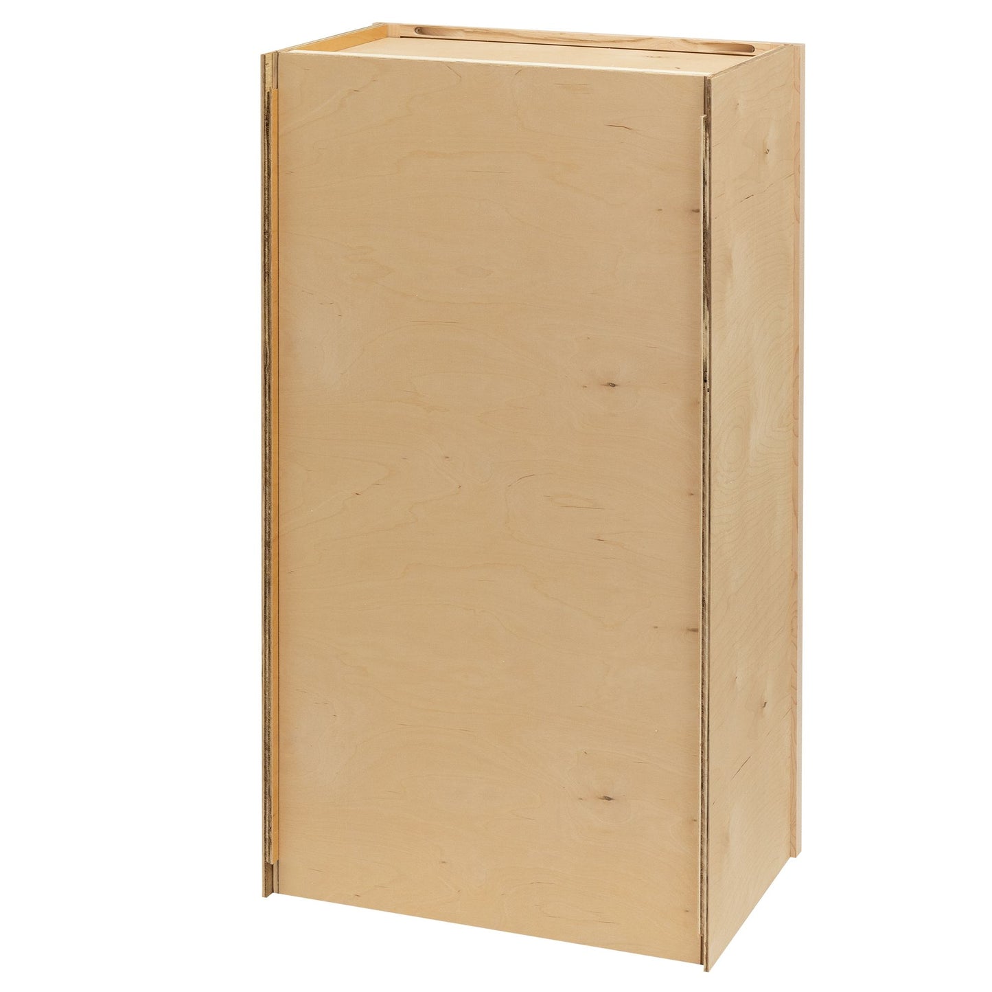 Laundry Room 3 Cabinet Set Raw Maple