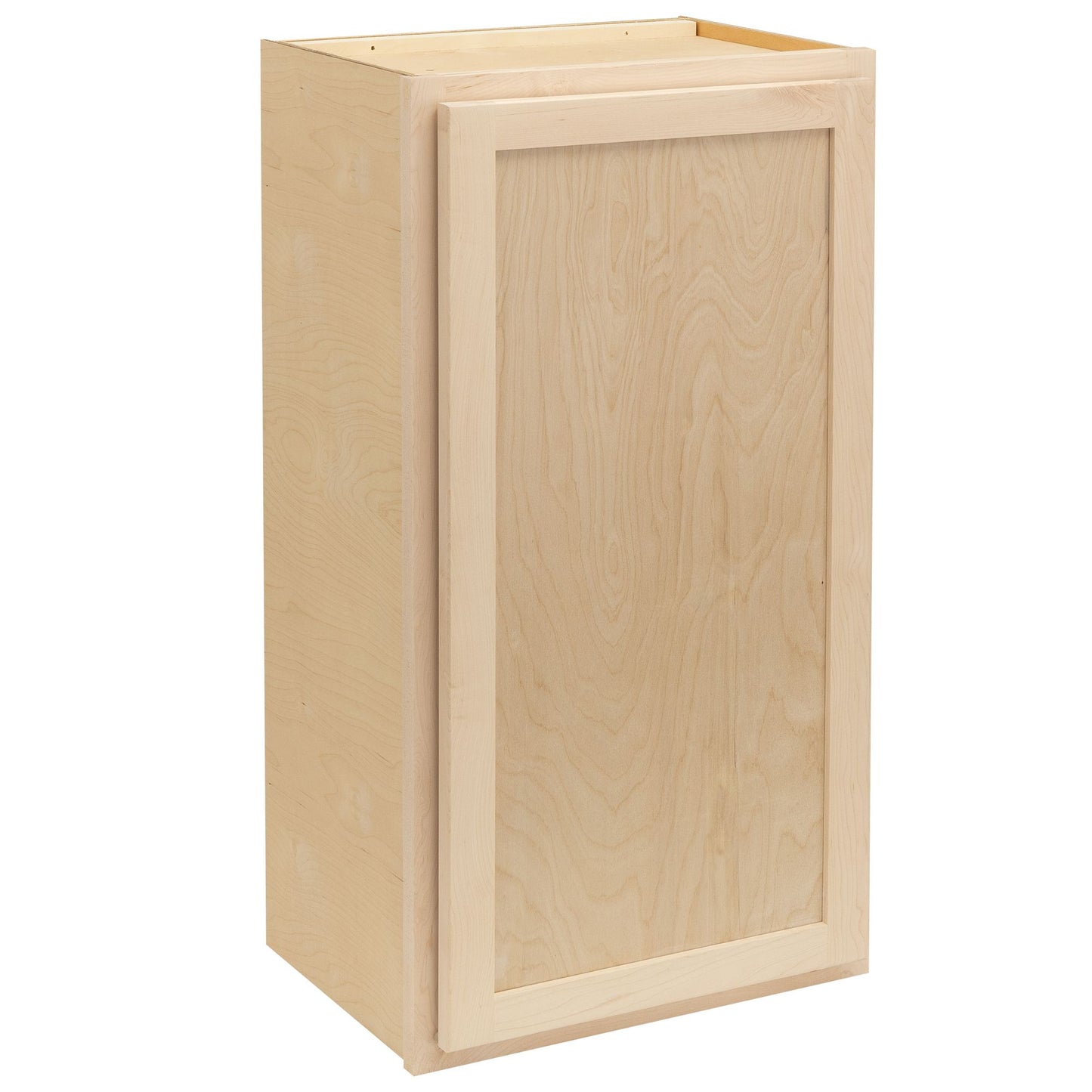 Quicklock Raw Maple Wall Cabinet - Single Door