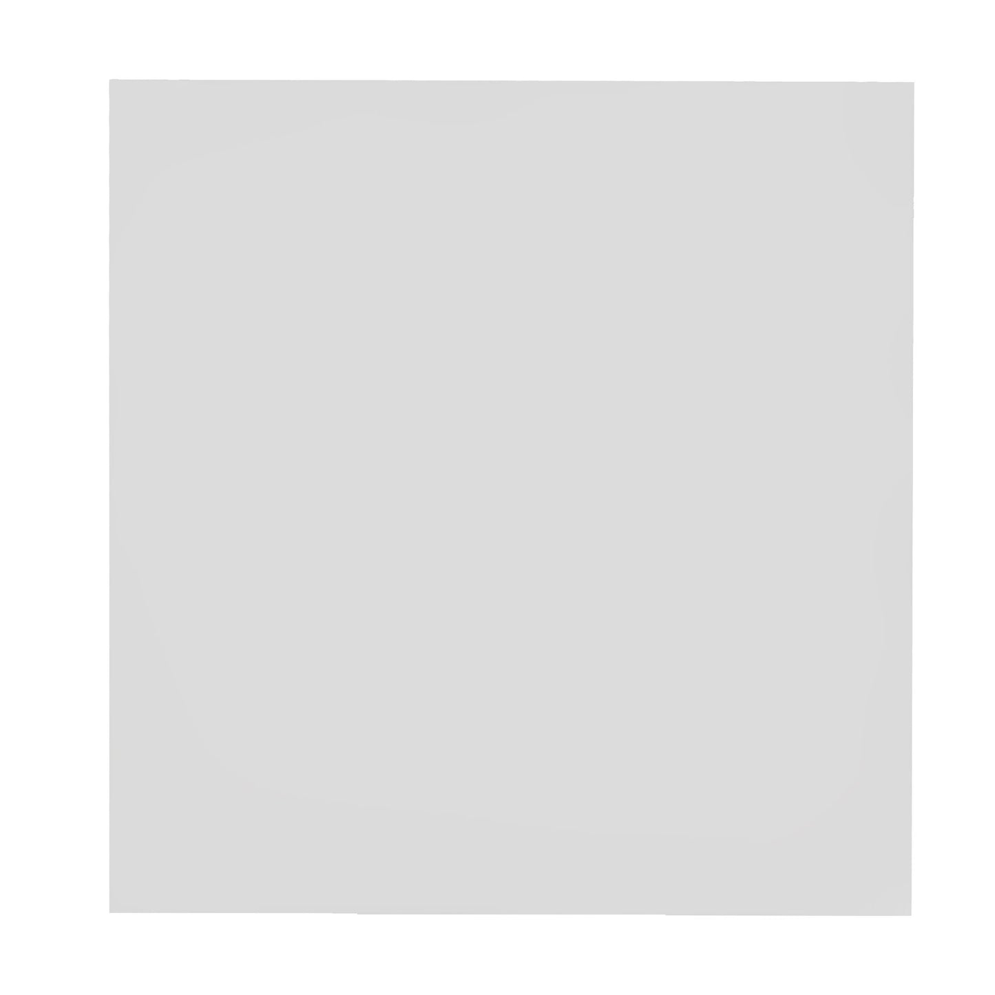 Refrigerator & Microwave Wall Cabinet End Panel Pure White