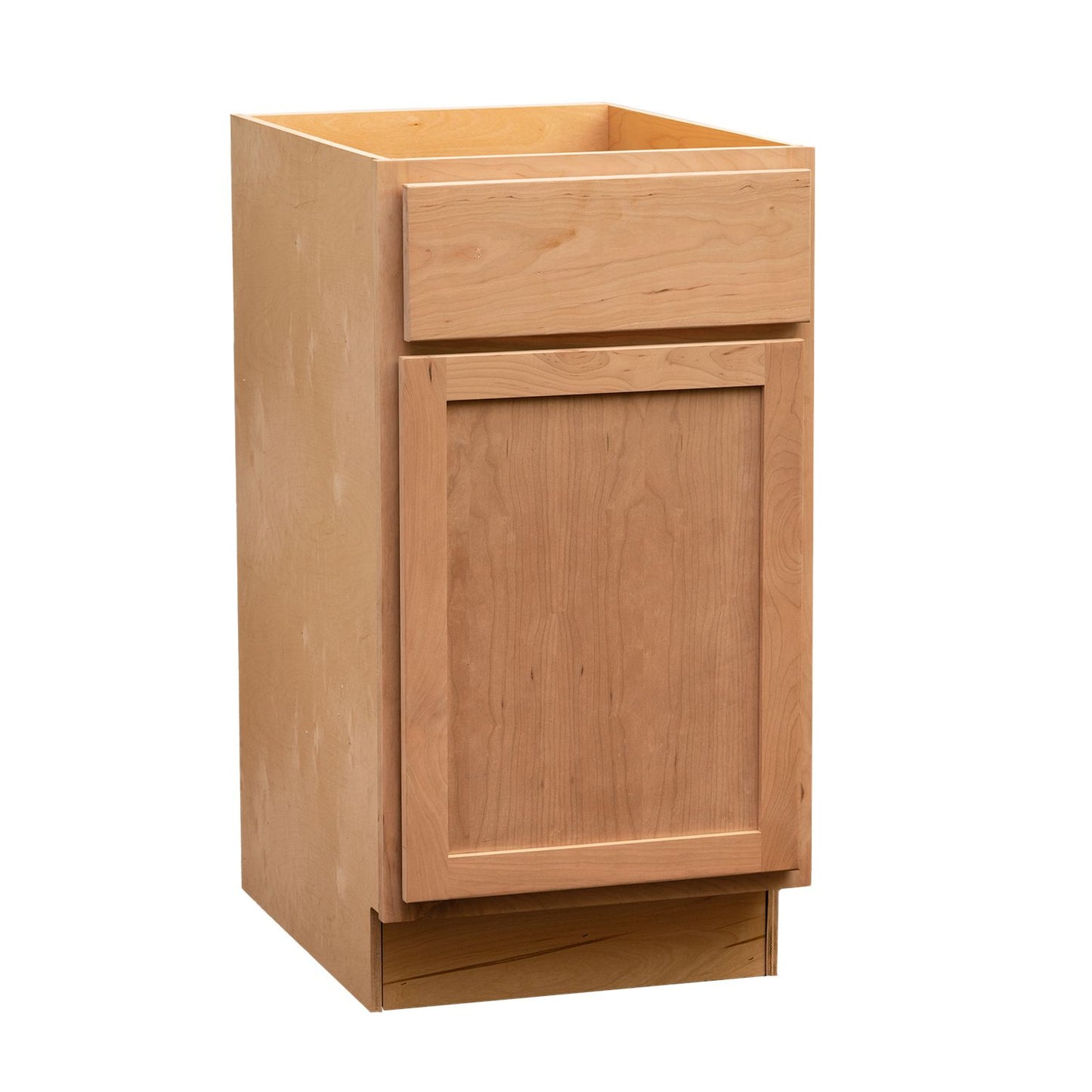 Quicklock Raw Cherry Base Cabinet - Single Door
