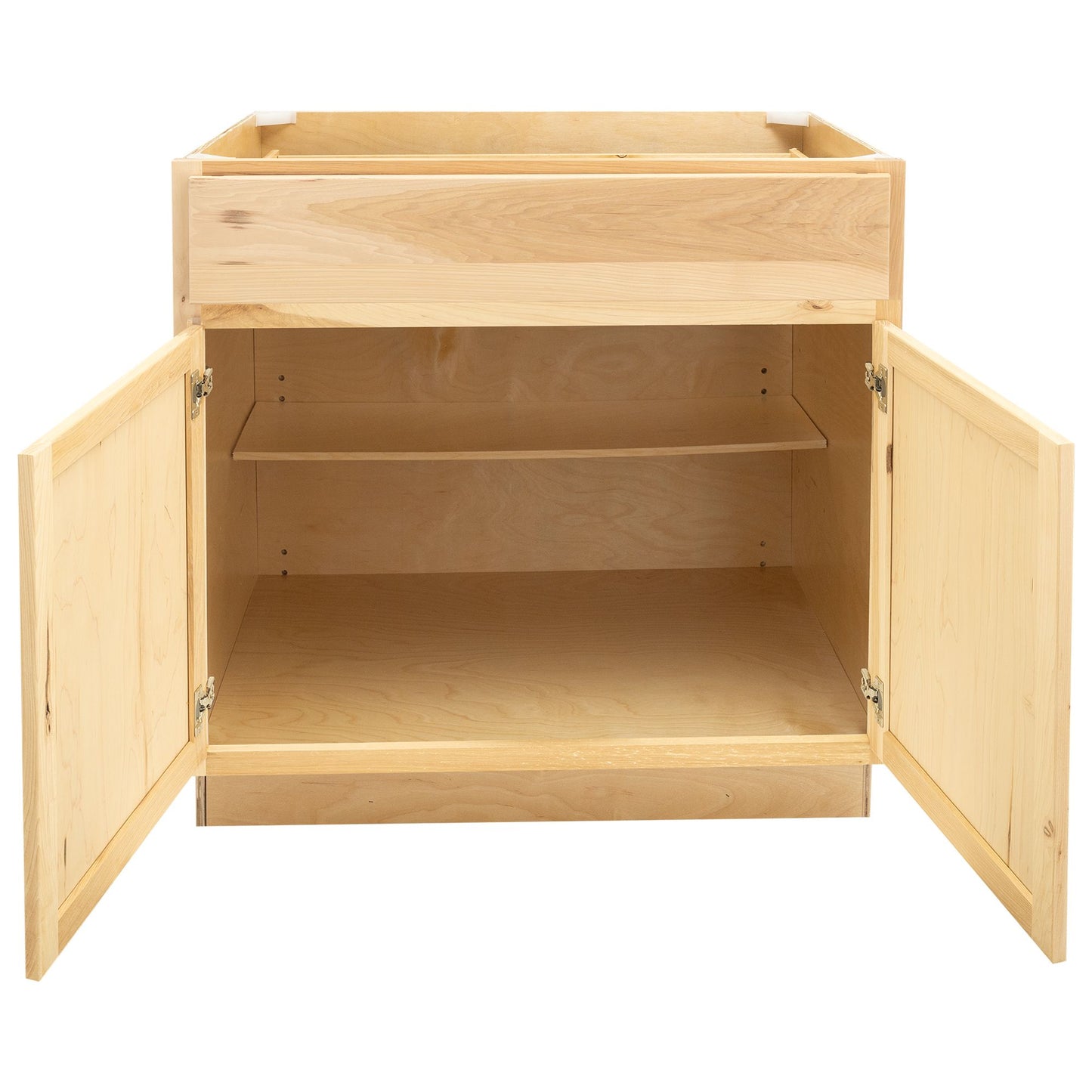 Kitchen Cabinet Set Raw Hickory - Large