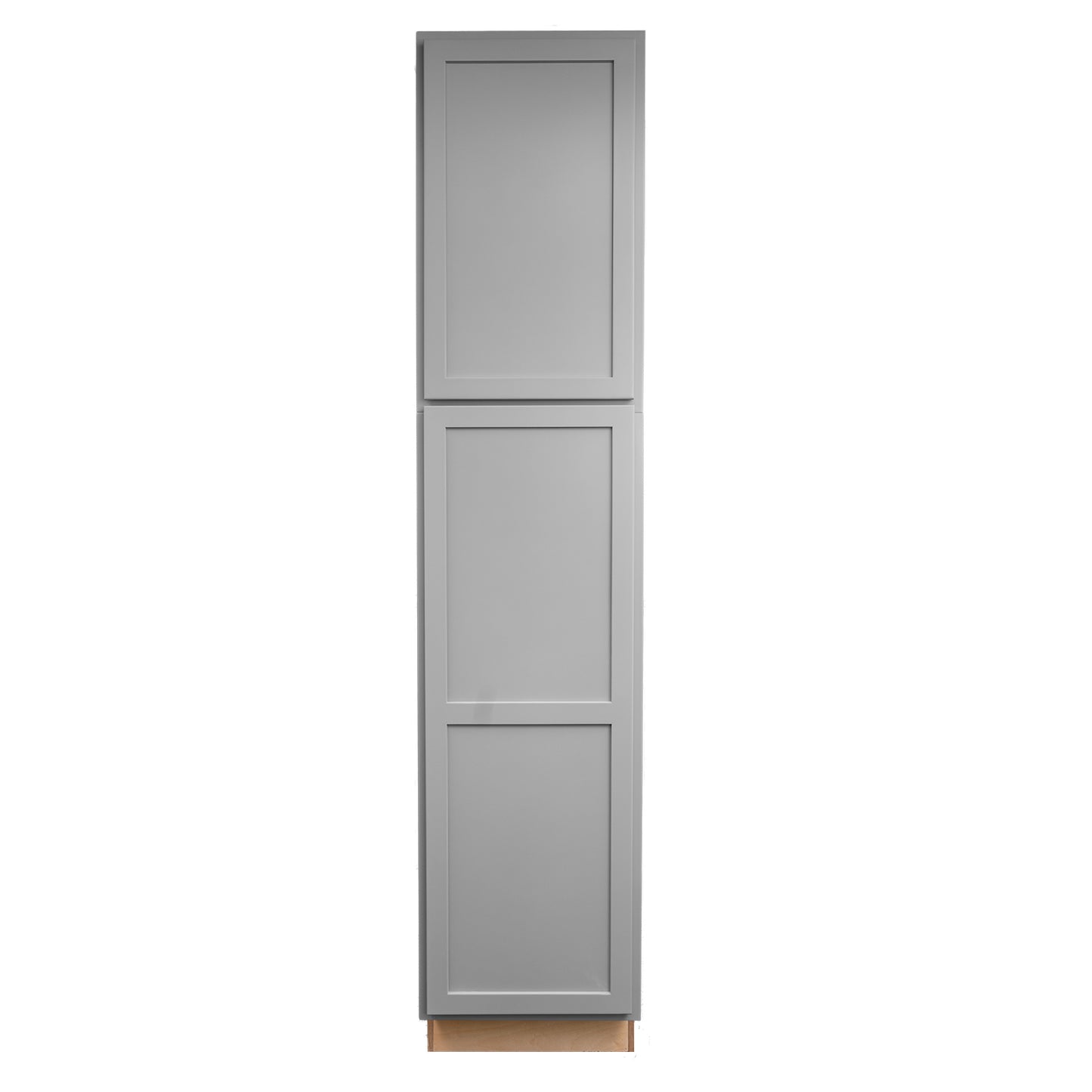 Quicklock RTA (Ready-to-Assemble) Magnetic Grey Pantry Cabinet 18"Wx84"Hx24"D