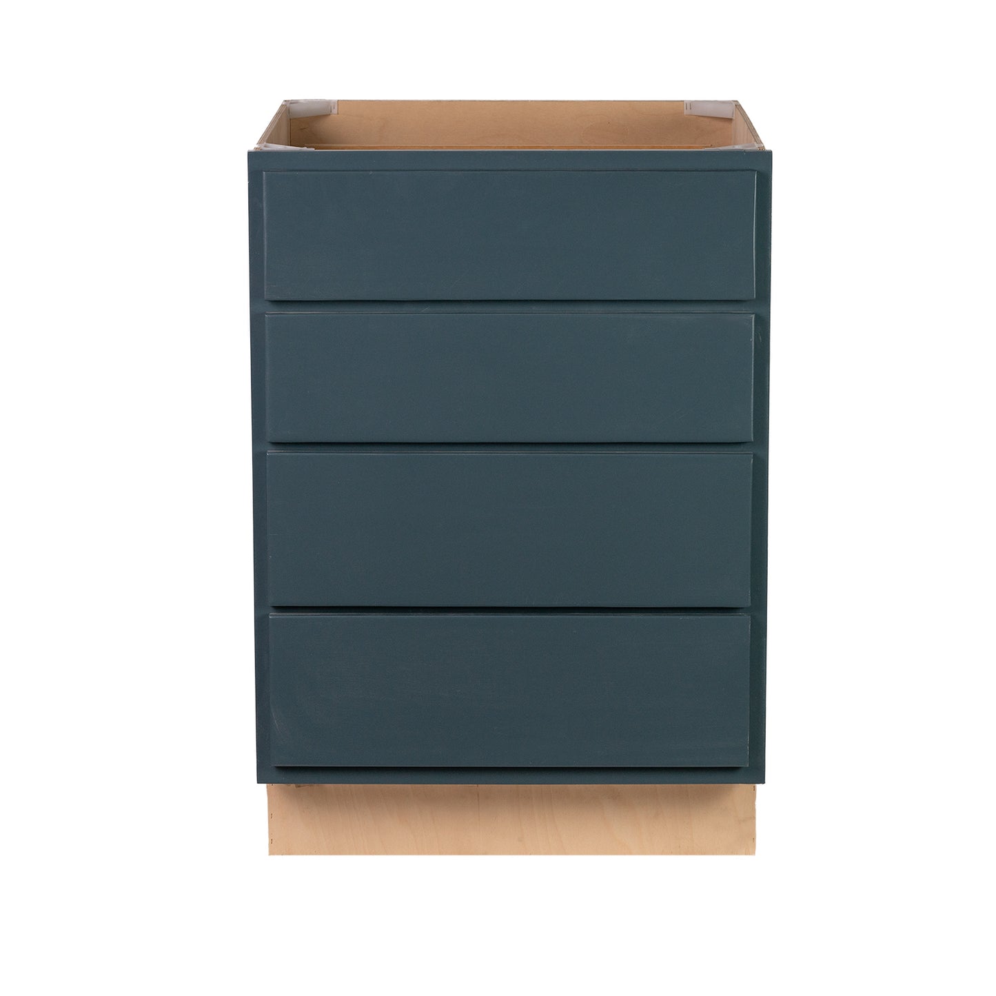 Quicklock RTA (Ready-to-Assemble) Needlepont Navy 4 Drawer 18" Base Cabinet | 18"Wx34.5"Hx24"D