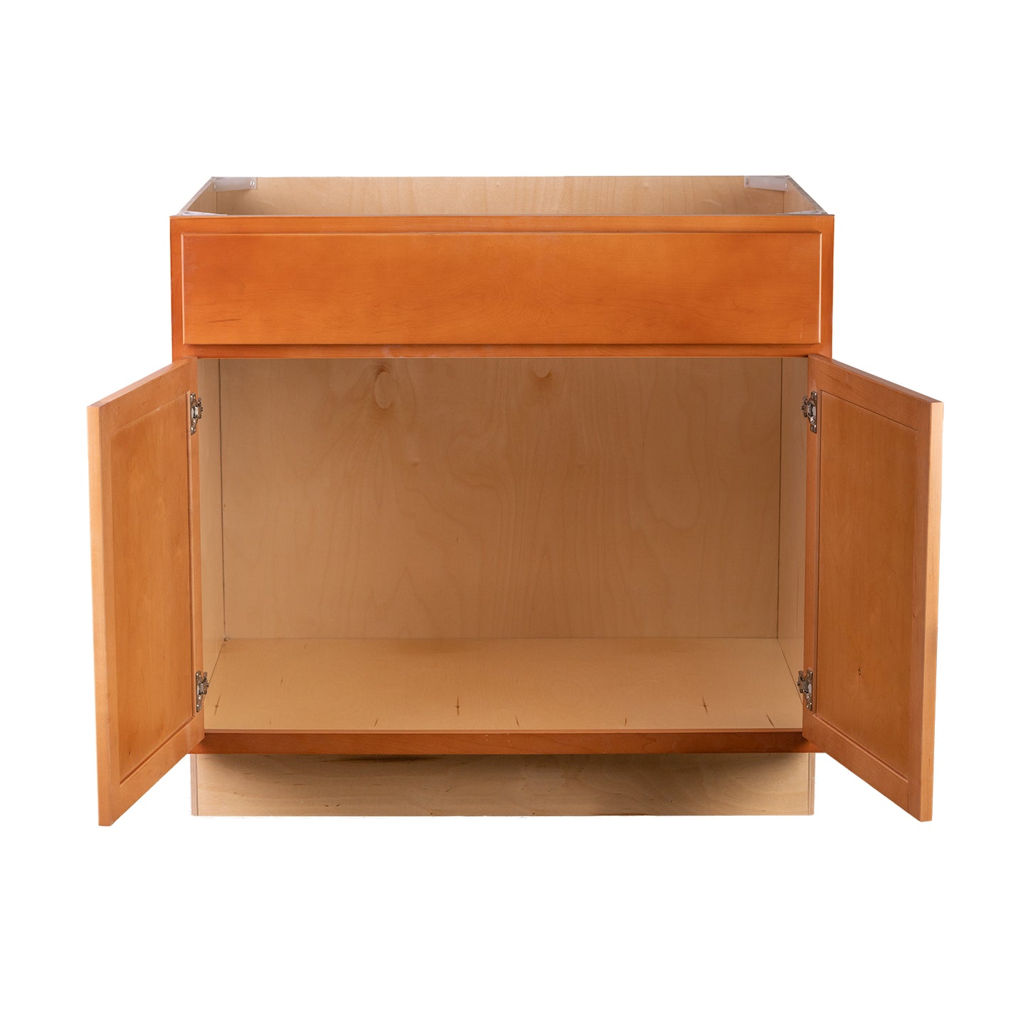 Quicklock RTA (Ready-to-Assemble) Provincial Stain Base Cabinet | 30"Wx34.5"Hx24"D