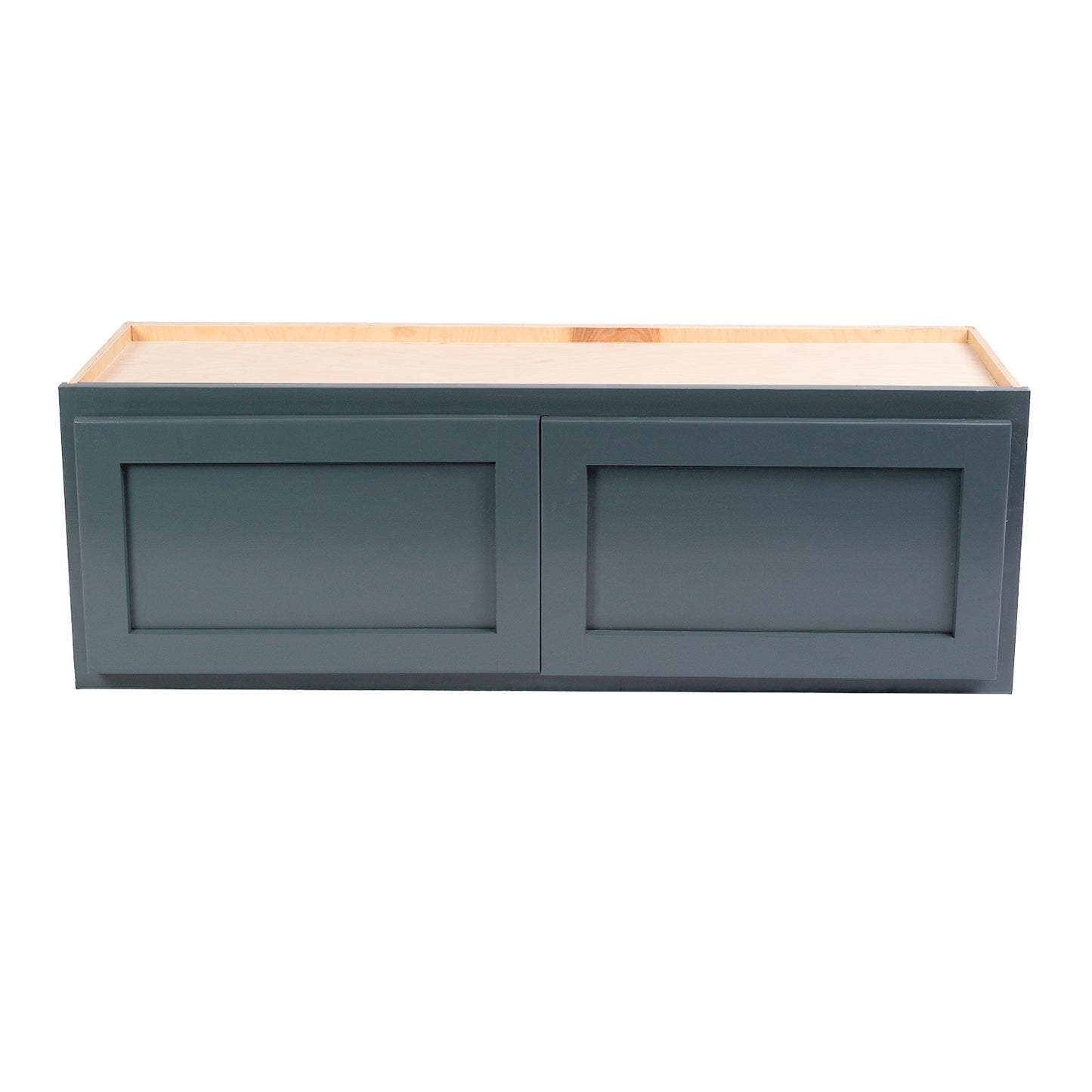 Quicklock RTA (Ready-to-Assemble) Needlepoint Navy 30"Wx12"Hx12"D Microwave Wall Cabinet