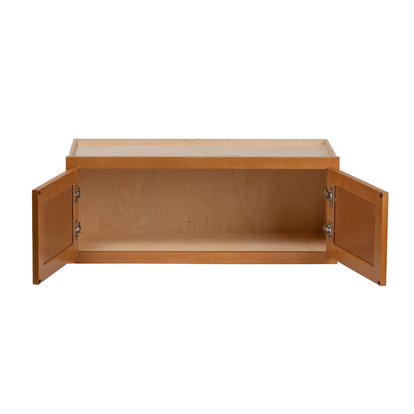 Quicklock RTA (Ready-to-Assemble) Provincial Stain 30"Wx12"Hx12"D Microwave Wall Cabinet