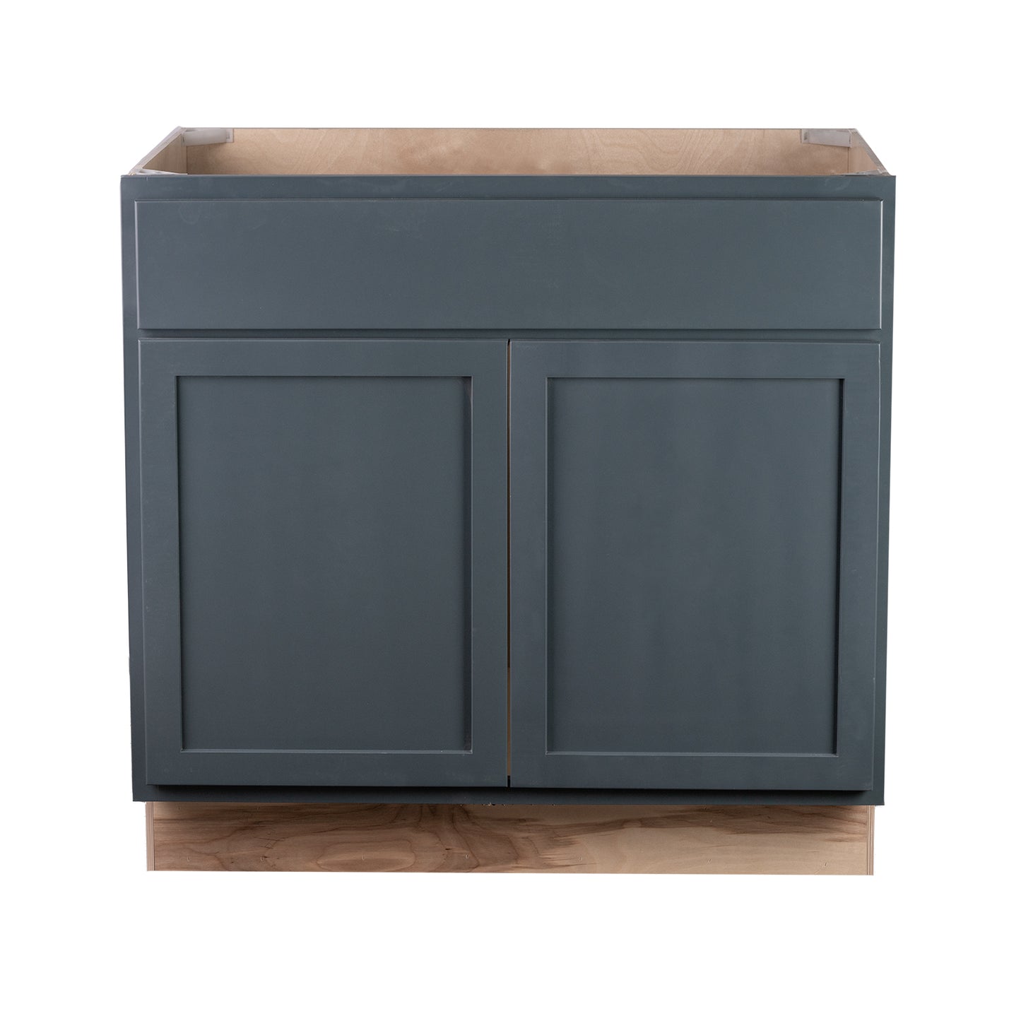 Quicklock RTA (Ready-to-Assemble) Needlepoint Navy Base Cabinet | 30"Wx34.5"Hx24"D