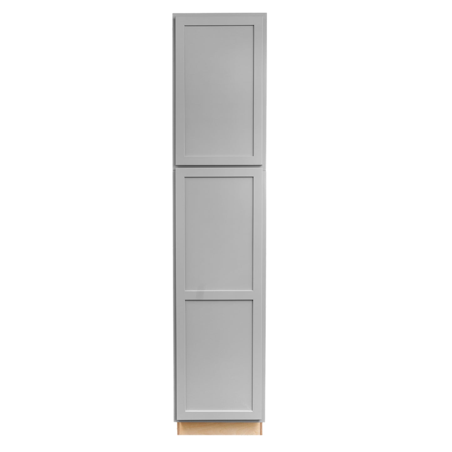 Quicklock RTA (Ready-to-Assemble) Magnetic Grey Pantry Cabinet 24"Wx84"Hx24"D