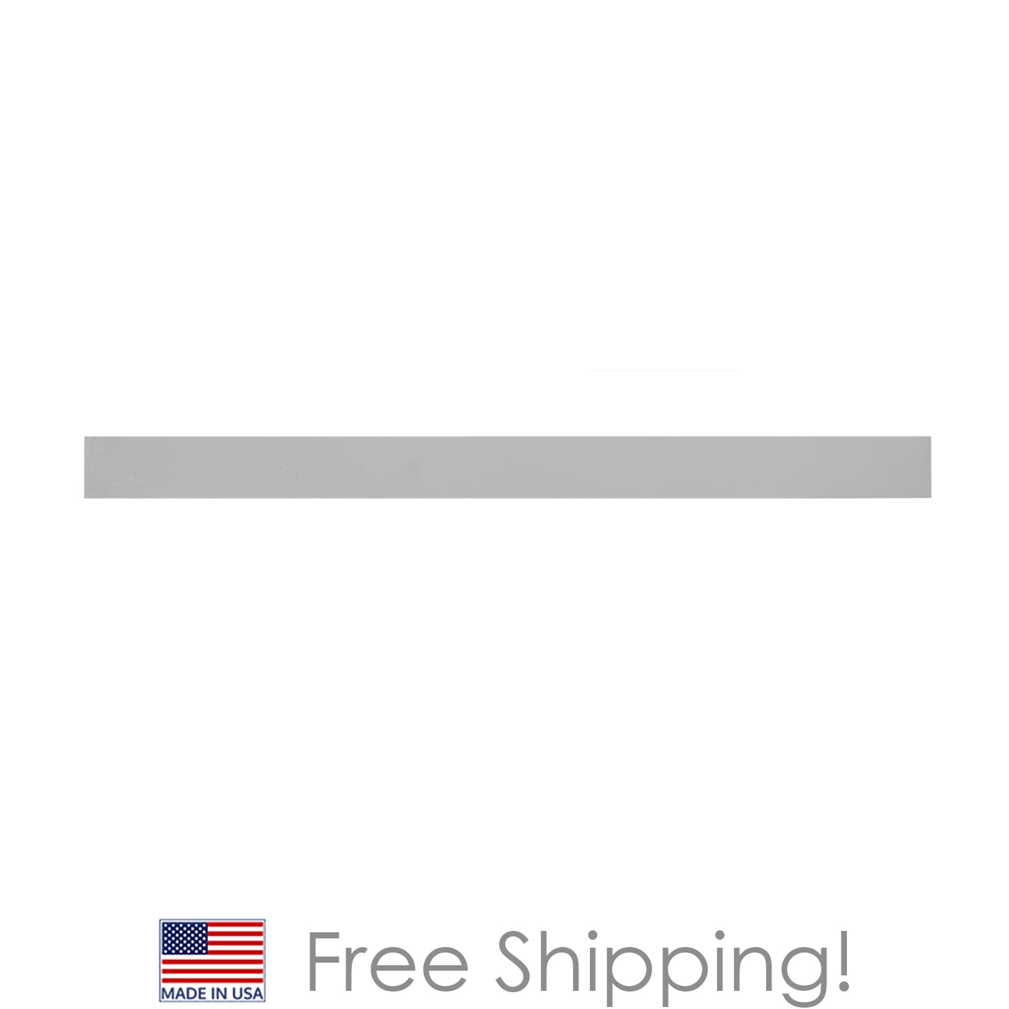 Quicklock RTA (Ready-to-Assemble) Mangetic Grey .25"X4.5"X36" Toe Kick