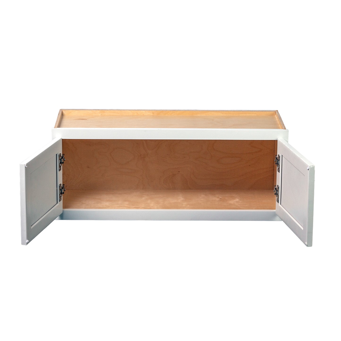 Quicklock RTA (Ready-to-Assemble) Pure White 30"Wx12"Hx12"D Microwave Wall Cabinet