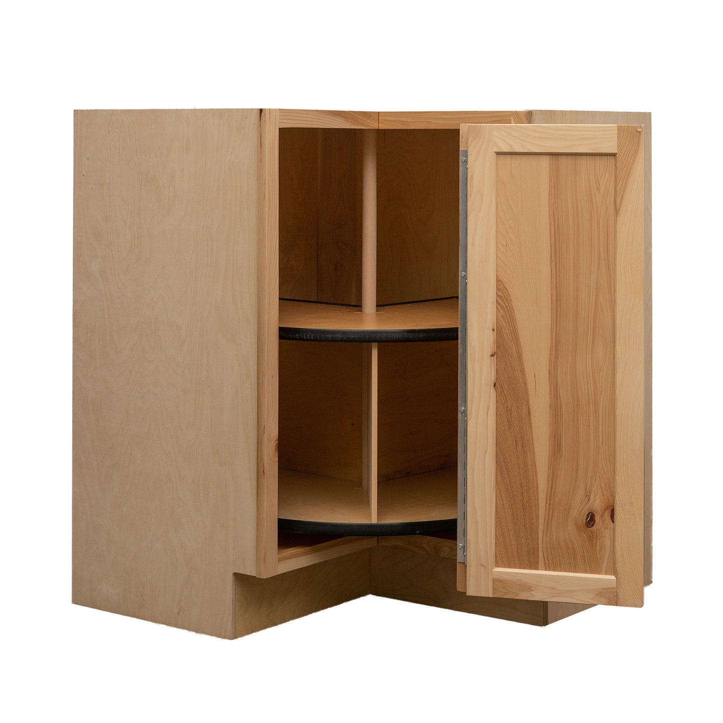 Quicklock RTA (Ready-to-Assemble) Rustic Hickory Lazy Susan Cabinet | 18"Dx30"Wx34.5"