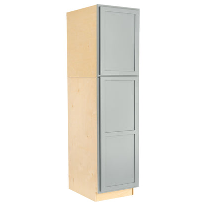 Pantry Kitchen Cabinet Magnetic Gray