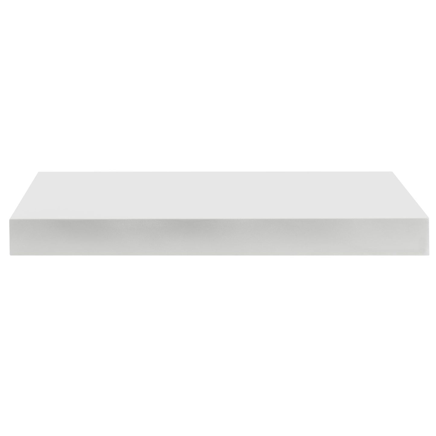 Quicklock Pure White Floating Shelf - Slim