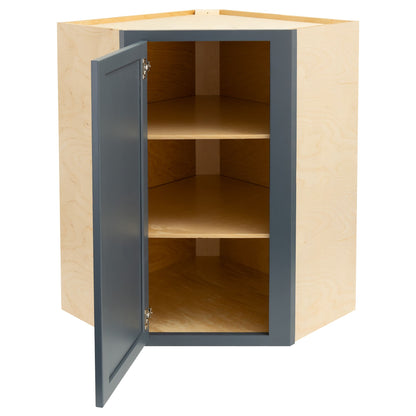 Corner Wall Kitchen Cabinet Needlepoint Navy