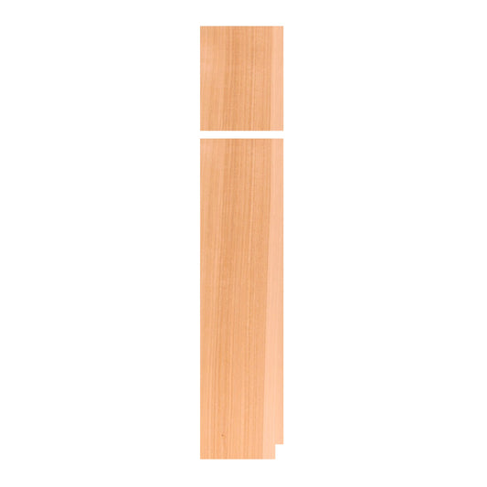 Quicklock Raw Cherry Left and Right Pantry End Panel