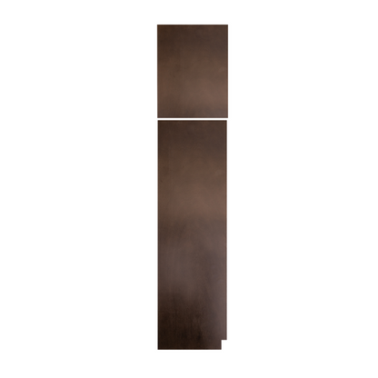 Right and Left Pantry End Panel Espresso Stain