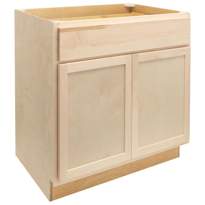 Kitchen Cabinet Set Raw Maple - Large