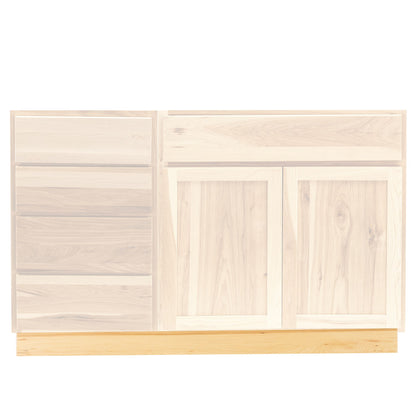 Cabinet Toe Kick Rustic Hickory