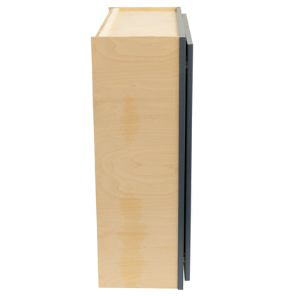 30" - 36" Wall Kitchen Cabinet Needlepoint Navy