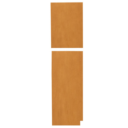Left and Right Pantry End Panel Provincial Stain