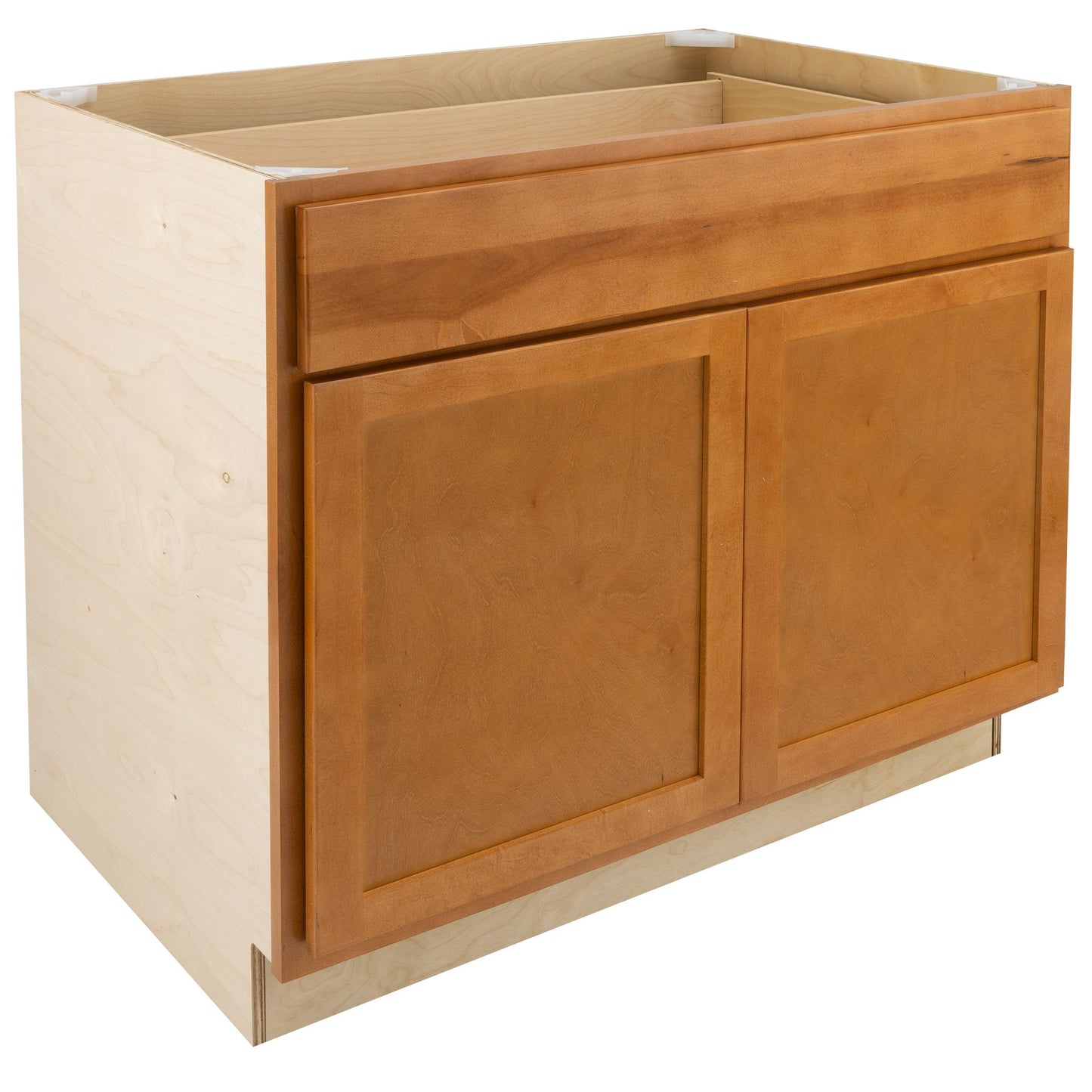 27" - 36" Kitchen Cabinet Provincial Stain Base Cabinet