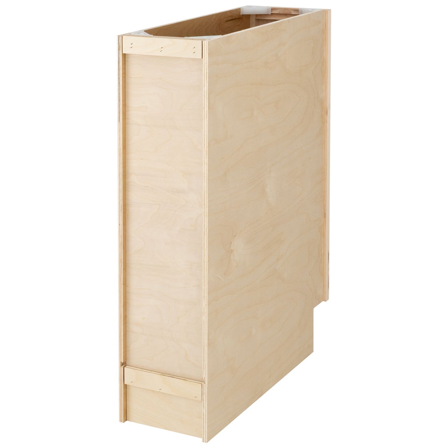 9" Kitchen Cabinet Raw Maple Base Cabinet