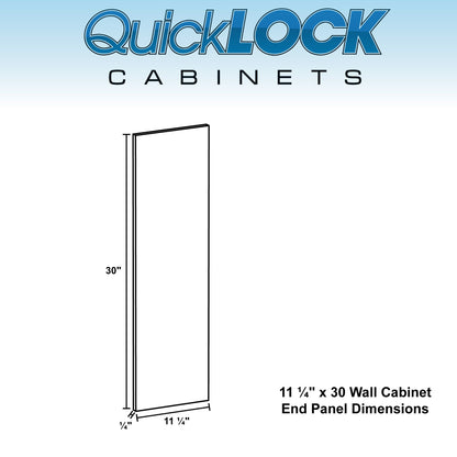 Wall Cabinet End Panel Rustic Hickory