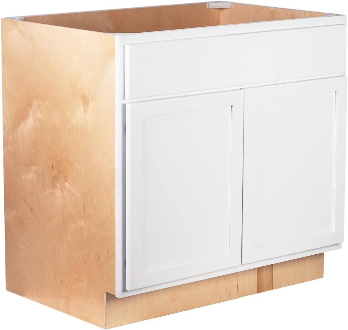 Pure White Kitchen Cabinet Kit