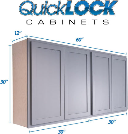 Laundry Room 2 Cabinets Set Magnetic Gray