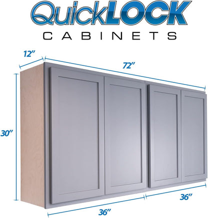 Laundry Room 2 Cabinets Set Magnetic Gray