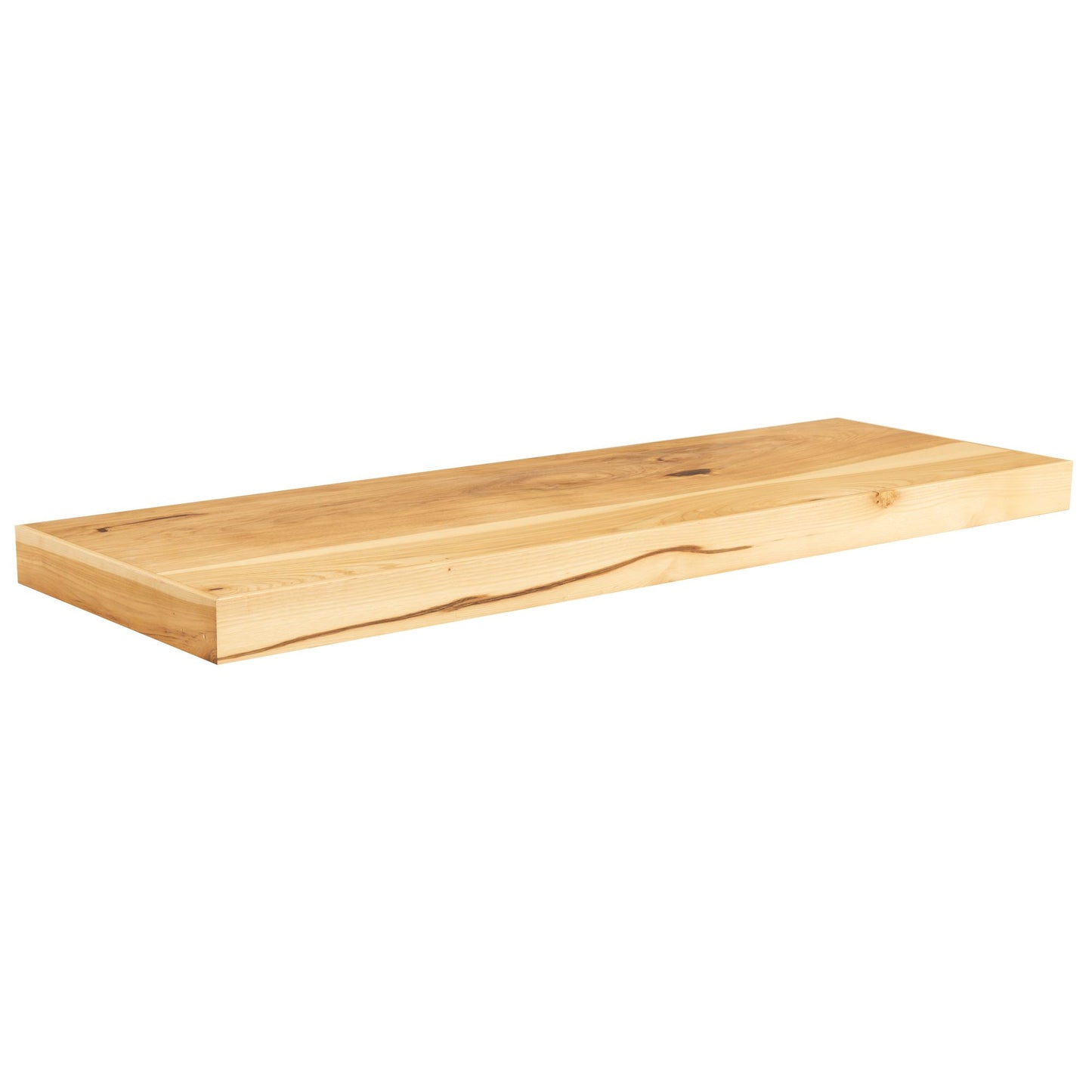 Quicklock Rustic Hickory Floating Shelf - Slim